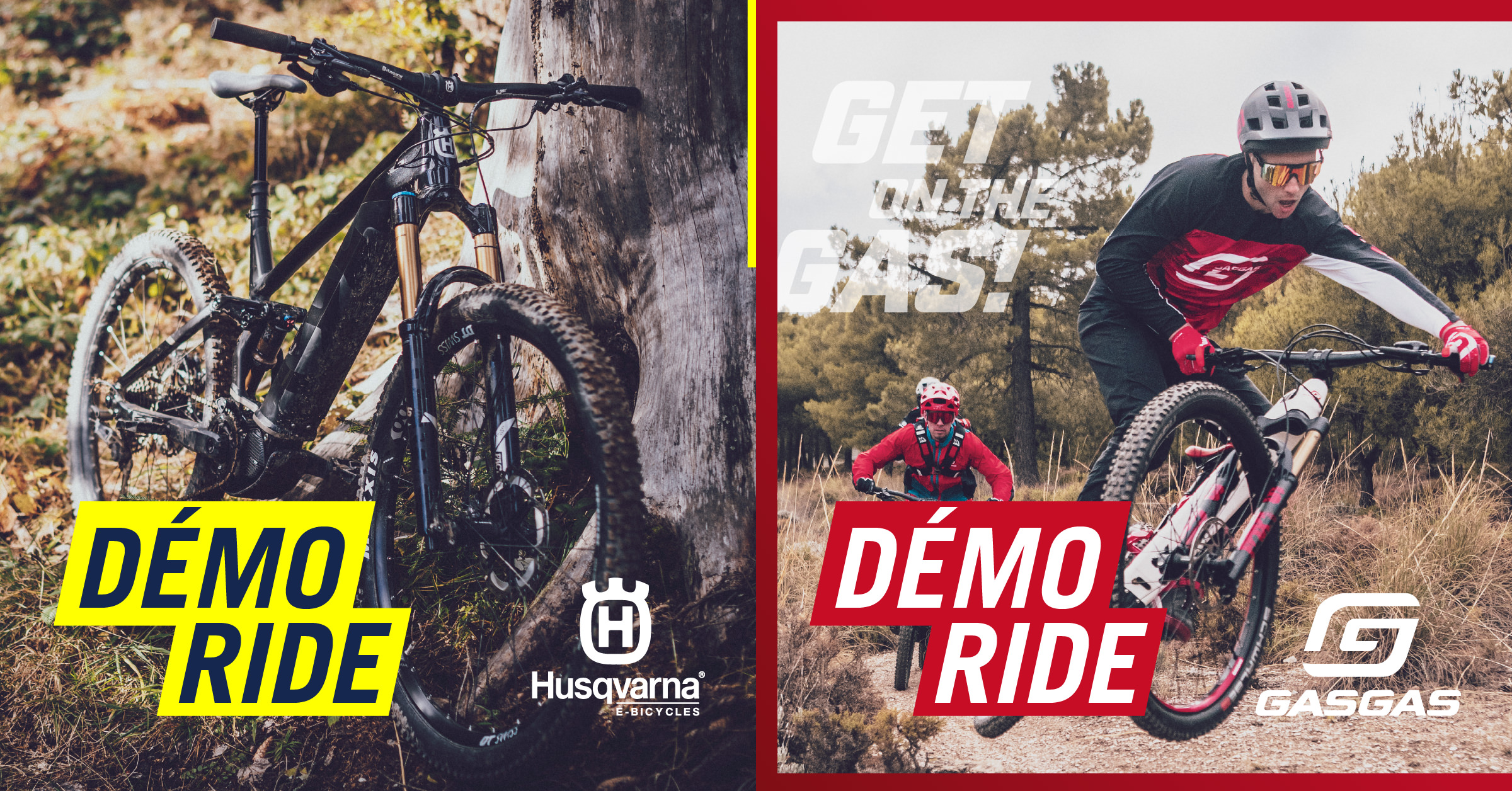 Démo Ride - E-bike Husqvarna et GasGas