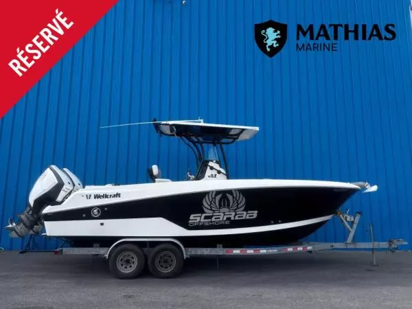 MM-C-25-0116 Occasion WELLCRAFT 242 FISHERMAN 2018 a vendre 1